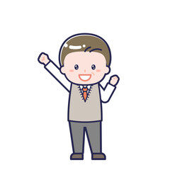 スーツ中年／男性 06