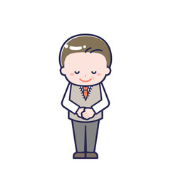 スーツ中年／男性 08