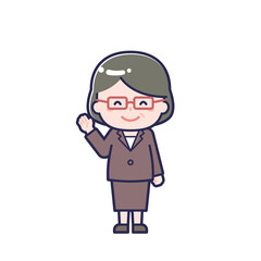 スーツ中年／女性 17