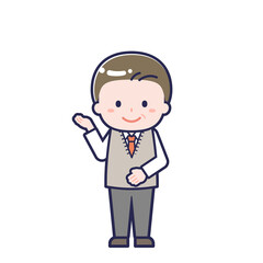 スーツ中年／男性 18