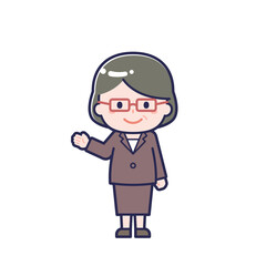 スーツ中年／女性 15