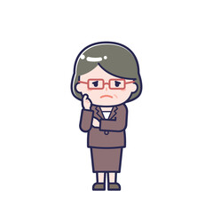 スーツ中年／女性 19