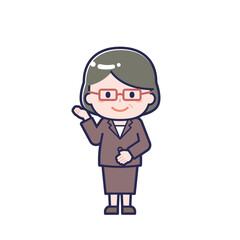 スーツ中年／女性 18