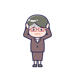 スーツ中年／女性 26