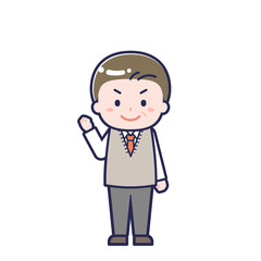 スーツ中年／男性 12