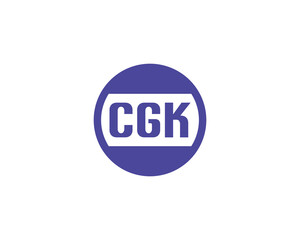 CGK Logo design vector template. CGK