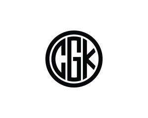 CGK Logo design vector template. CGK