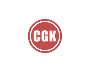 CGK Logo design vector template. CGK