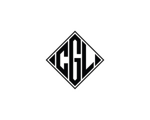 CGL Logo design vector template. CGL