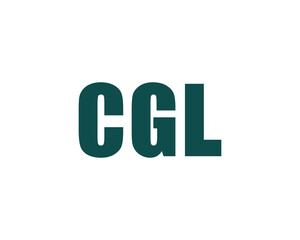 CGL Logo design vector template. CGL