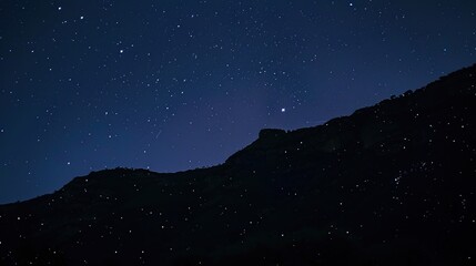 Stars pink sky purple galactic background