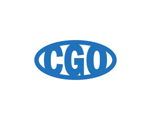 CGO logo design vector template. CGO