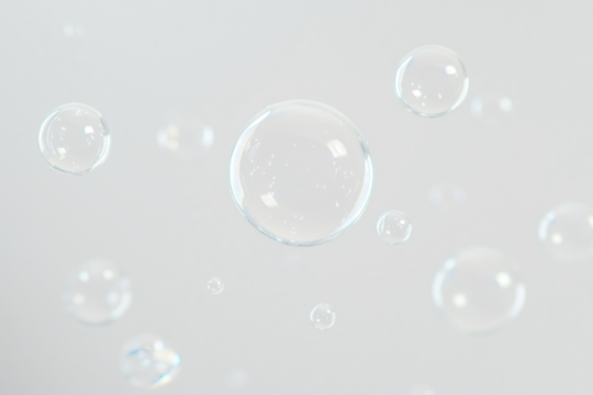 PNG A few transparent bubble floating bubbles background image.