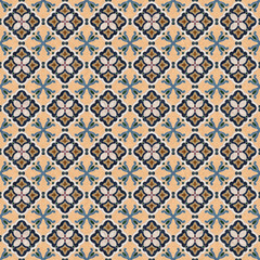illustration Marble seamless Wall and Floor Tiles with a modern abstract decorative mosaic pattern.
