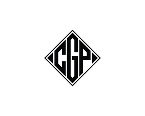 CGP logo design vector template. CGP