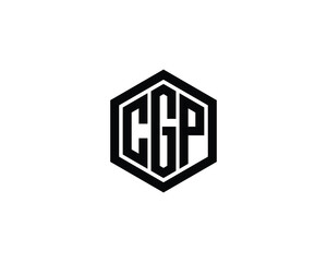 CGP logo design vector template. CGP
