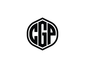 CGP logo design vector template. CGP