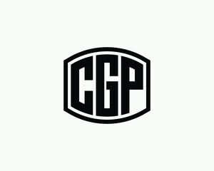 CGP logo design vector template. CGP