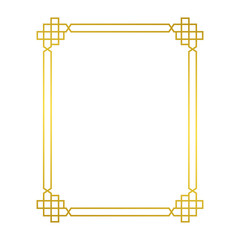 gold border frame vector .eps