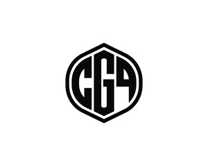 CGQ logo design vector template. CGQ