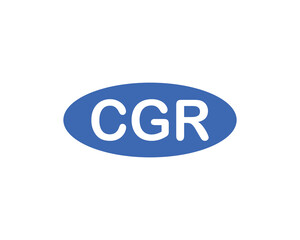 CGR Logo design vector template. CGR