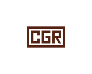 CGR Logo design vector template. CGR