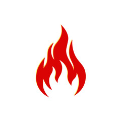 Fire icon illustration