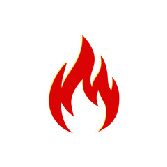 Fire icon illustration
