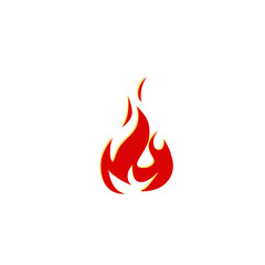 Fire icon illustration