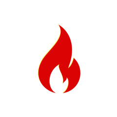 Fire icon illustration