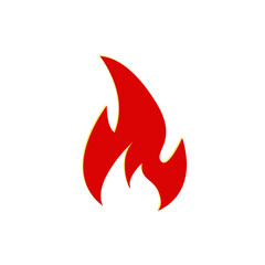 Fire icon illustration