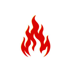 Fire icon illustration