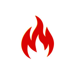 Fire icon illustration