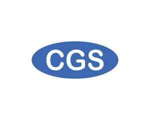 CGS logo design vector template. CGS