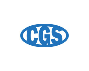 CGS logo design vector template. CGS