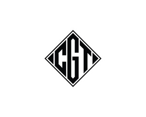 CGT logo design vector template. CGT