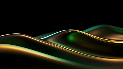 Abstract waves of colorful light forming a vibrant and fluid texture.