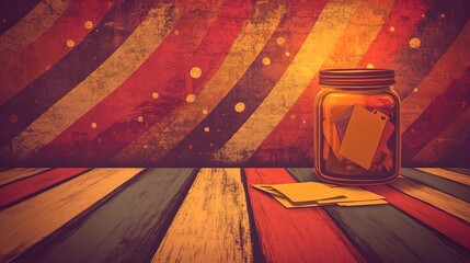 brighten your space: random acts of kindness jar - a heartwarming poster idea for your home or office with sunlit inspiration