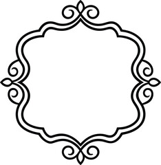 frame with ornament