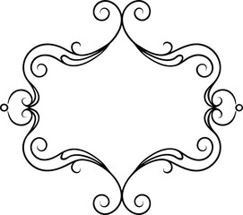 frame with ornament