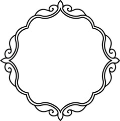 frame with ornament