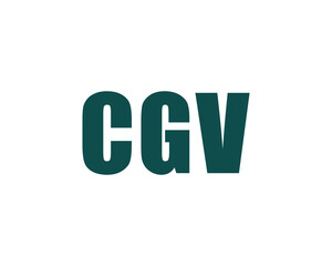 CGV Logo design vector template. CGV