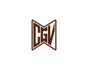 CGV Logo design vector template. CGV