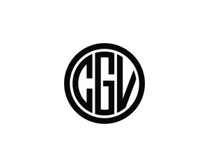 CGV Logo design vector template. CGV