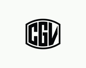 CGV Logo design vector template. CGV