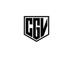 CGV Logo design vector template. CGV