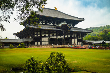 Fototapeta premium Castle in the park, Nara