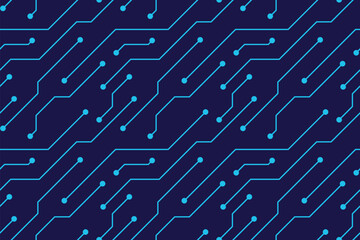 Technology Electronic Seamless Pattern