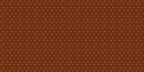 Seamless pattern coffee beans.  Vintage engraving illustration for poster, menu, banner. Isolated on brown background