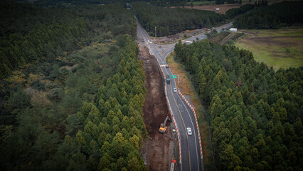 highway in the mountains